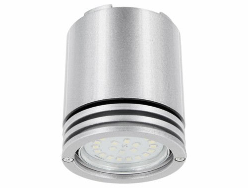 Aluminium deckenspot - aluminium,
