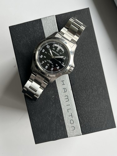 Hamilton khaki king - day, date