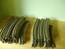 Märklin H0, 5120 und 5200, M-Gleis, 64 Stk, gebraucht, noch akzeptabler Zustand