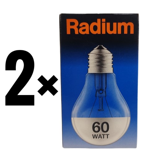 Radium 60w e27 - 2x,