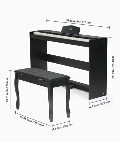 Vevor digitalpiano 886 - 886, 88