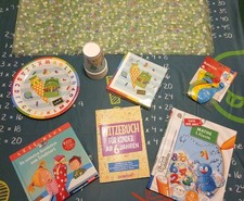 XXL Set Schulanfang Einschulung Party Deko TipToi Buch Banner *neuwertig*