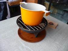 fondueservice le creuset mit