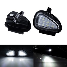 Weiß lampen - 2x,
