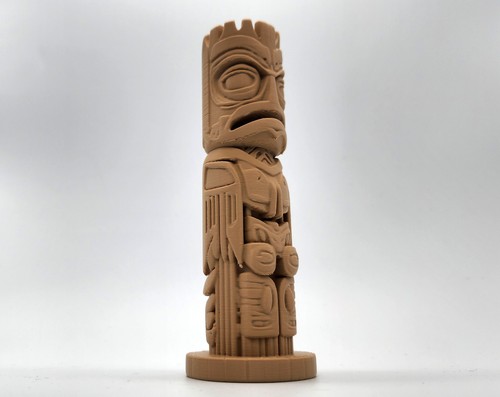 Adler totem pfahl deko - totem, figur