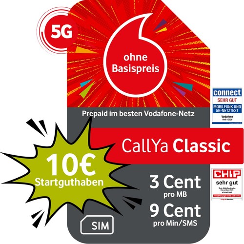 Vodafone prepaid callya - vodafone,