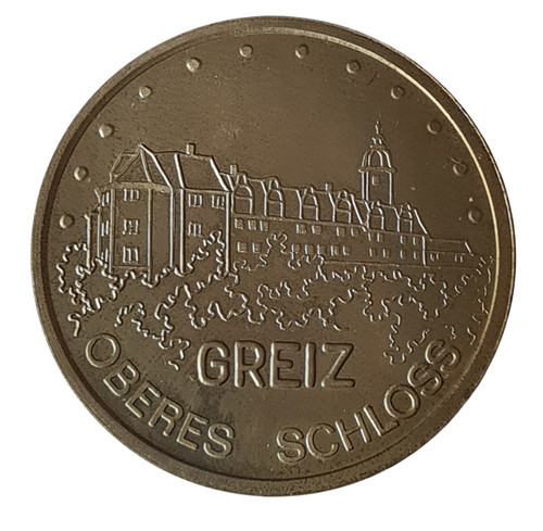 Ddr medaille greiz oberes - medaille,