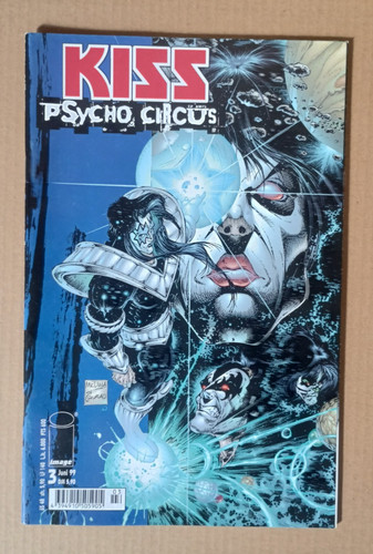 Kiss comic psycho - comic, circus"