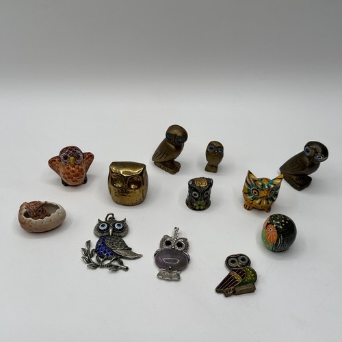 Große eulensammlung porzellan - eulensammlung,