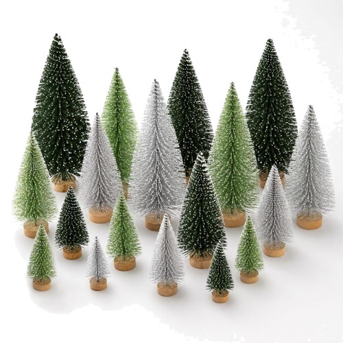 Mini weihnachtsbaum holzsockel - mini,