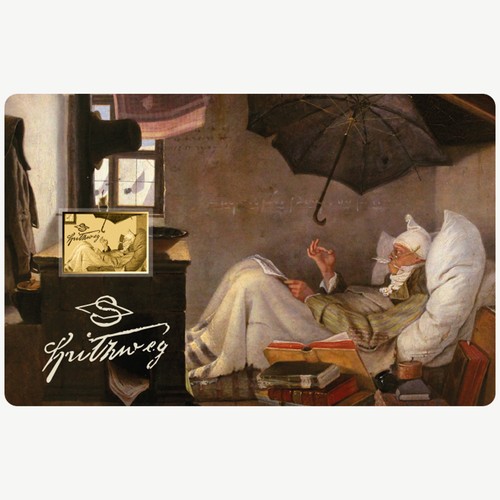 The poor poet carl - poor,