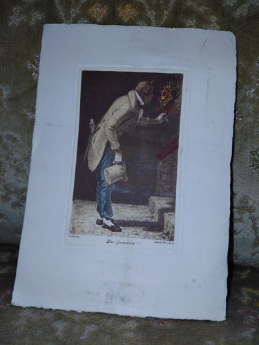 Der gratulant spitzweg - gratulant,