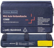 KFZ Verbandkasten 3in1 NEUE DIN Warnweste Warndreieck DIN13164 Auto Maske06.2031