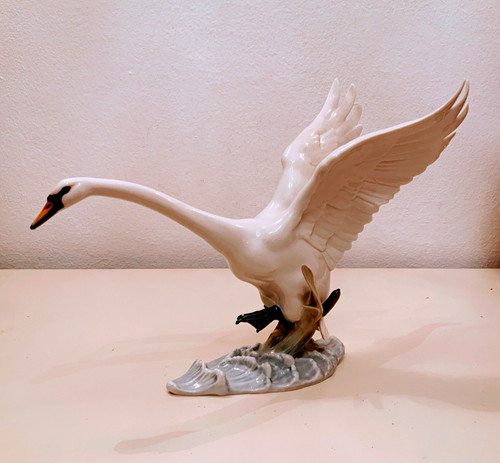 Hutschenreuther schwan figur - hutschenreuther,