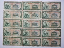 15x 20 Deutsche Mark Banknoten DM Scheine Bank Deutscher Länder BDL 1948