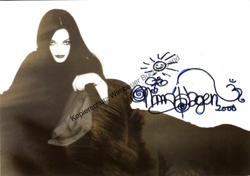 Original autogramm nina hagen - original,