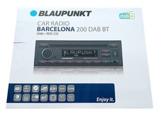 Blaupunkt Barcelona 200 DAB BT Autoradio mit Bluetooth CD MP3 USB AUX-IN DAB+