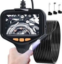 Endoskop mit 4.3'' LCD 1080P HD Inspektionkamera 8mm IP67 Rohrkamera Endoscope