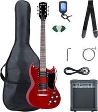 Double Cut E-Gitarre Komplett