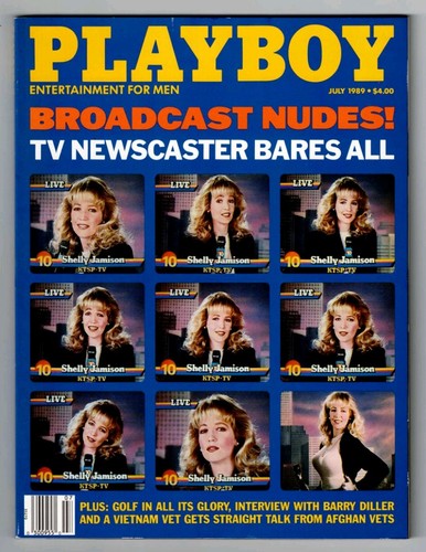 Playboy magazine july - magazine, 1989