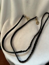 Geflochtener Lederzügel