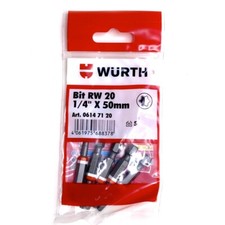 Würth 5x RW® 20 Bit 1/4 Zoll