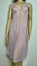 STROTTA DDR Vintage 70er Unterkleid Nachthemd 42 M DEDERON transparent