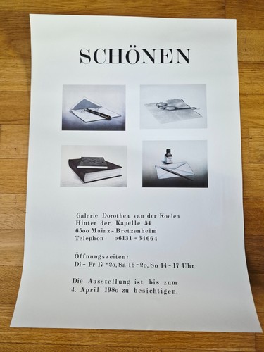 Original ausstellungsplakat - original,