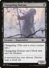 Changeling Outcast 1x MtG