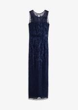 Spitzenkleid mit stickerei - mit, gr