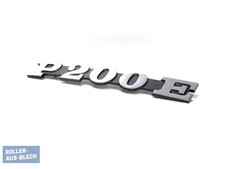 Vespa Schriftzug Seitenbacke