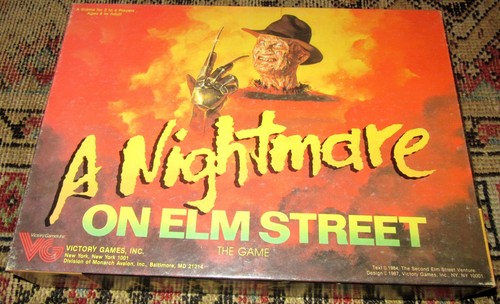 Nightmare elm street board - nightmare,