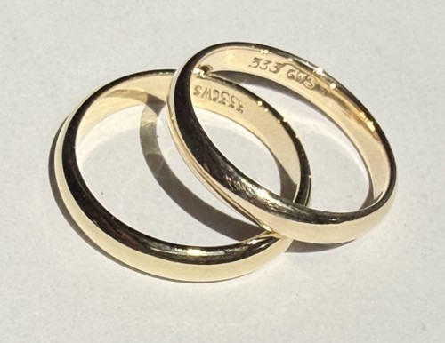 Paar trauringe 333 - 333, gold