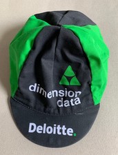 dimension data Radmütze Cycling Cap grün schwarz Qhubeka Oakley Cervelo deloitte