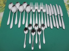 WMF Besteck Lignano Cromargan 24 - teiliges Besteckset  6 Personen