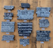 Bleischrift .. 1 Set zur