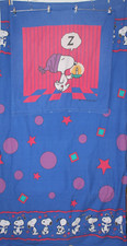 Snoopy Peanuts Bettwäsche Set Bettbezug Kissenbezug blau retro vintage 1958