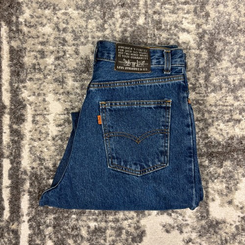 Vtg levis damen 727 orange - levis, tab