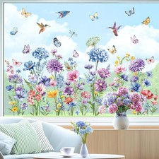 Fensteraufkleber Blumen