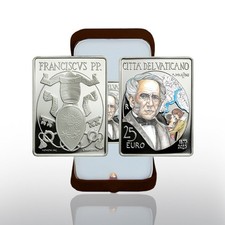 25 € Vatikan 2023 -150. Todestag von Alessandro Manzoni  - Silber/teilcoloriert