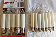 Ersatzkerzen für Lichterketten ,Weihnachten