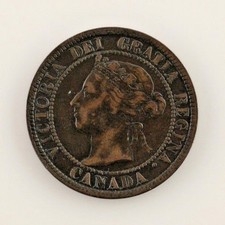 1899 canada ein cent - canada, (xf)