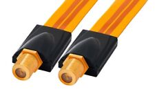 BIGtec Fensterdurchführung SAT Kabel Kupplung extrem flach 26cm Türen Fenster