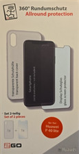 2 GO Transparente Handyhülle, Huawei P40 Lite, 360Grad Rundumschutz, 797238
