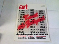 ART Das Kunstmagazin 1981/06 -