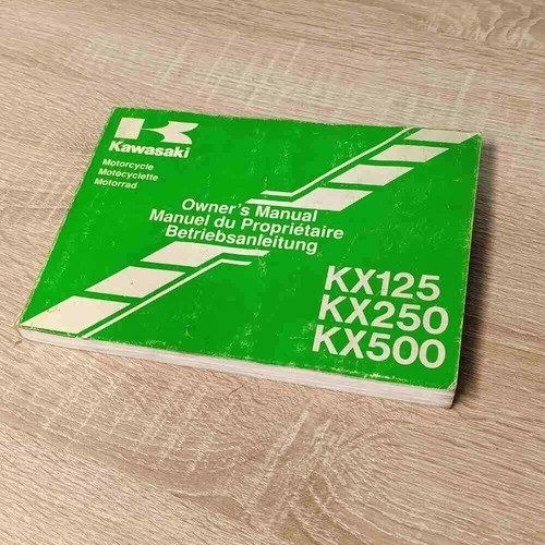Kawasaki kx125 kx250 - kawasaki, kx125-k5