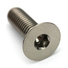 Titanschrauben Senkkopf DIN