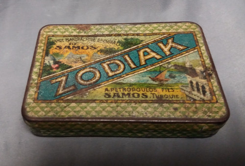 Blechdose zodiak cigaretten - blechdose,