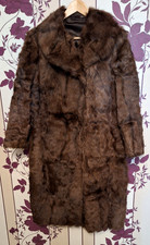 Damen Echt Pelz Mantel 44/46 .