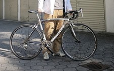 Bianchi carbon fiber road bike